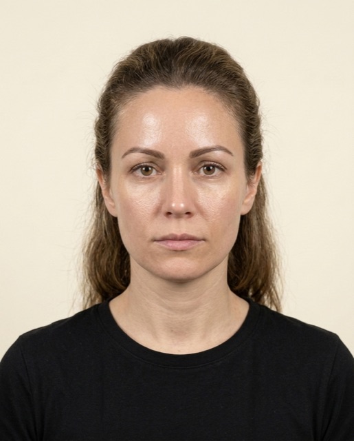 Ideal front scan photo — illustrative AI rendering